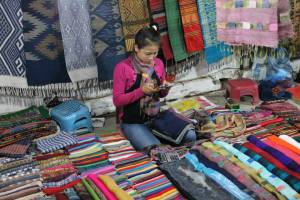 Luang Prabang Night Market Vendor