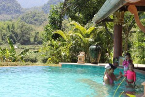 Elephant Pool Luang Prabang