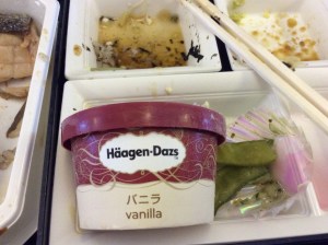 Haagen Dazs in the Air